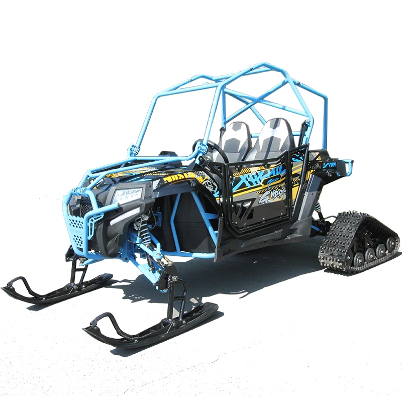 Winter Running Sleds With Tracks 400CC Snow UTV
