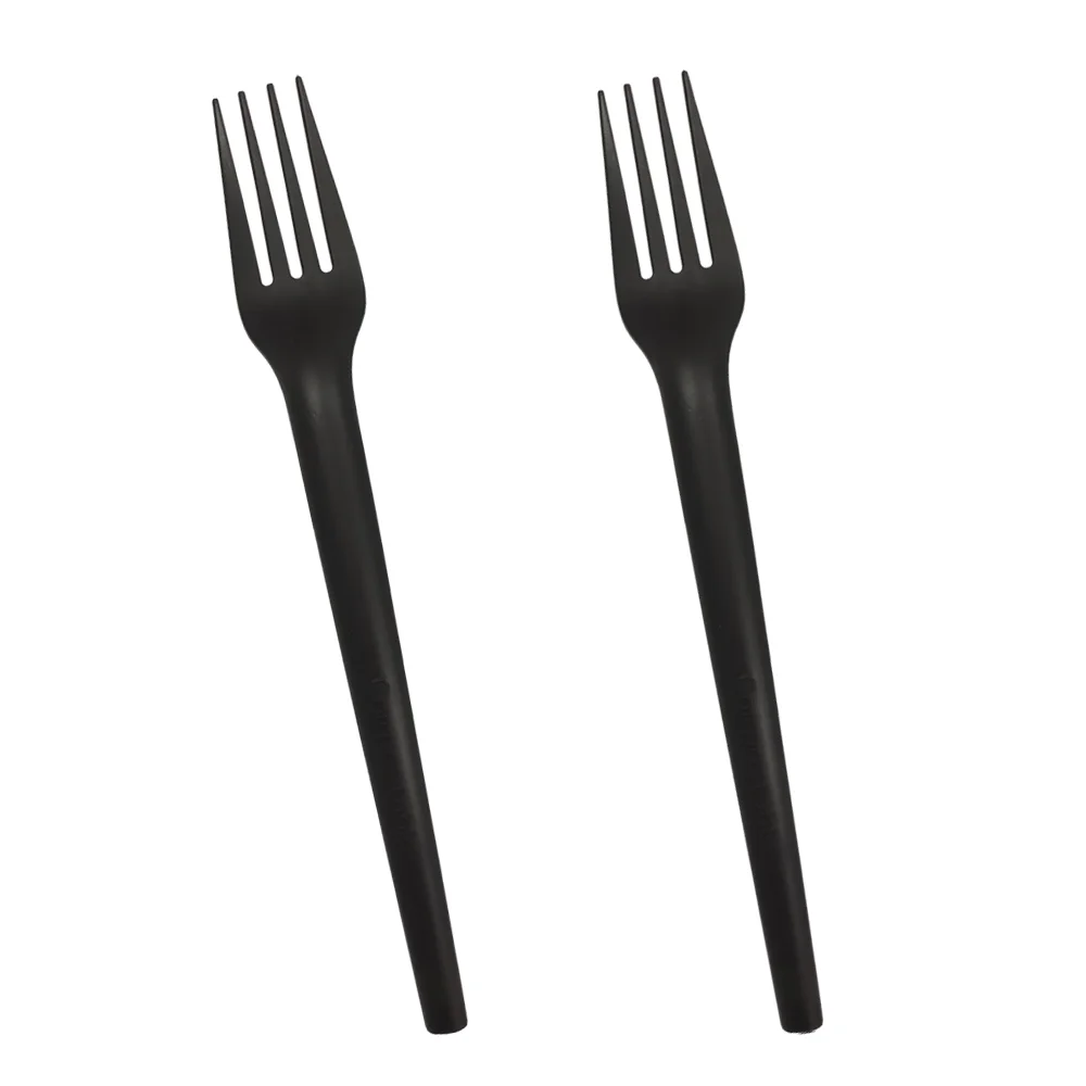 100% Renewable Eco Friendly Compostable Cornstarch Knife Cutlery PLA Biodegradable Fork Spoon Knife Set