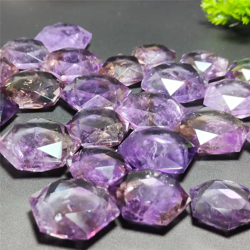 Hand Carved Crystal Star Of David Gemstone Six-Pointed Hexagonal Star For Pendant