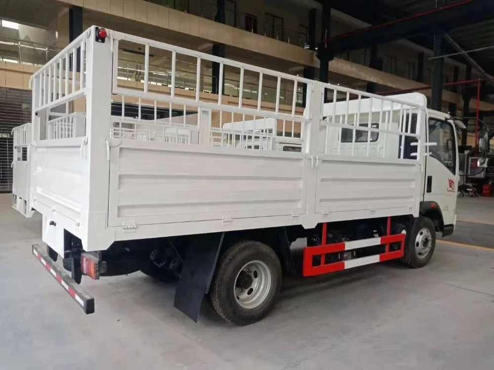 10-15 ton Sinotruk HOWO 160HP 4x2 Fence  cargo truck for sale