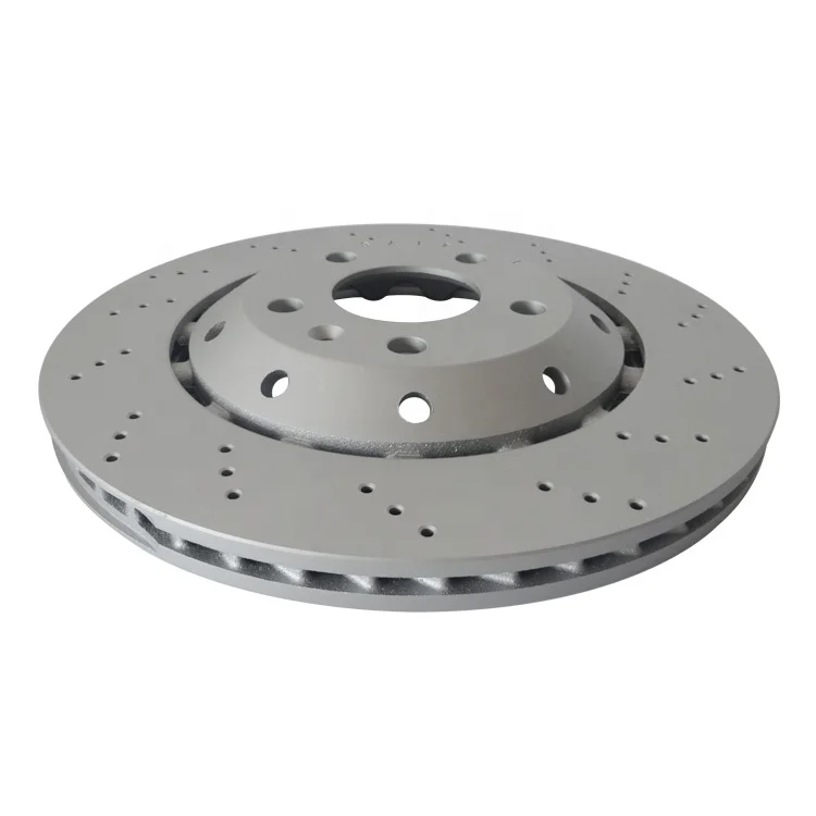Rising star FOR AUDI RS4 B7 REAR LEFT RIGHT DRILLED BRAKE DISCS PAIR 8E0615601AB 8E0615602D