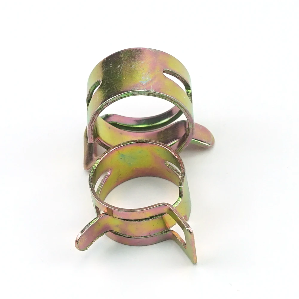 Whole Sale Spring Band Hose Clamps Color Zinc  Silicone Vacuum Hose Action Pipe Clamp