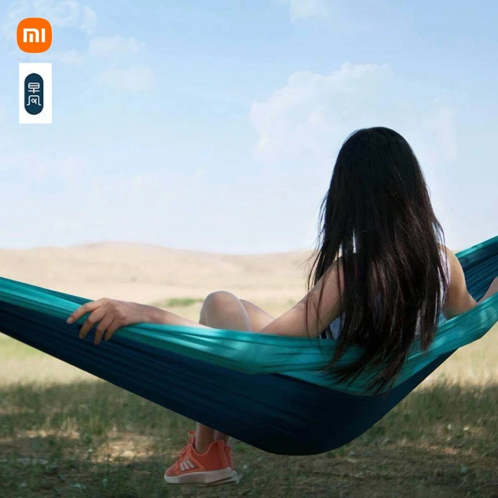 
Xiaomi zaofeng Hammock Swing Bed 1-2Person Parachute Hammocks Max Load 300KG for Outdoor Camping Swings Parachute cloth 