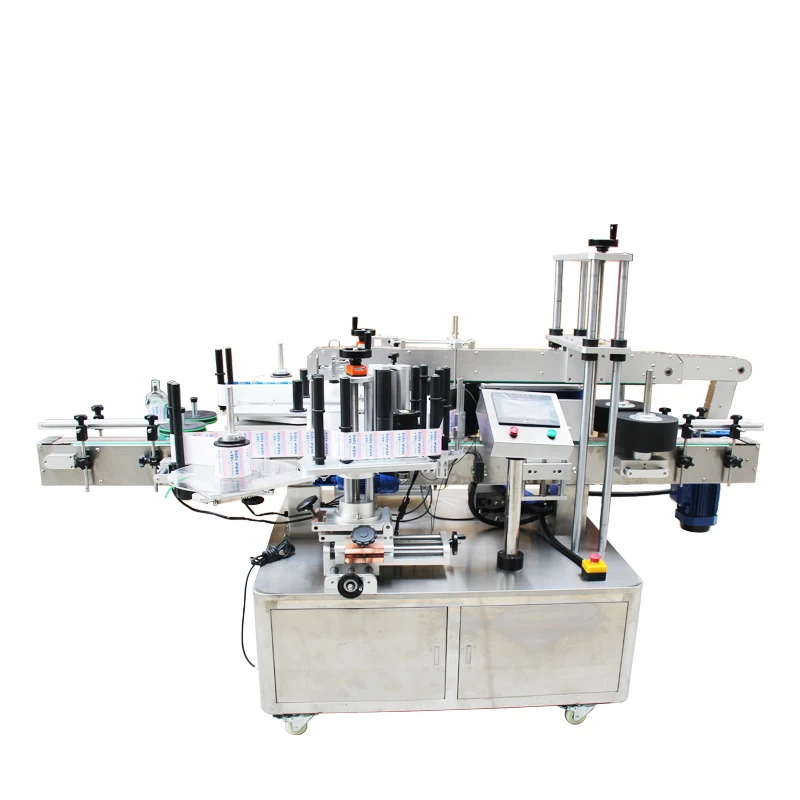 bucket labeling machine manual automatic double-sided labeling machine