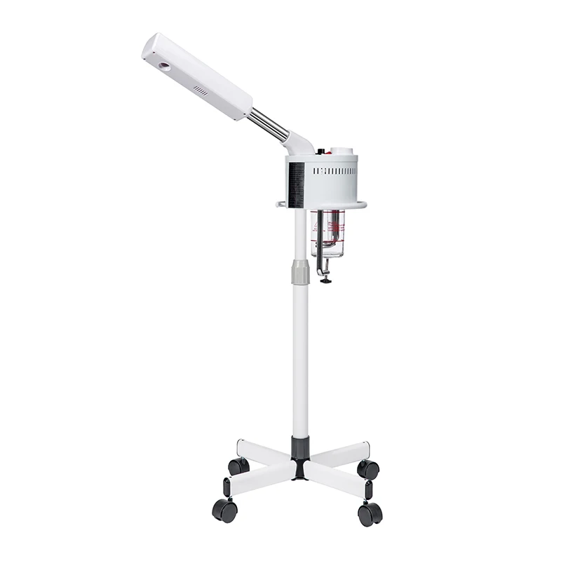 Iron hot facial steamer professional facial steamer glass bottle face steamer facial vaporizer for beauty salon