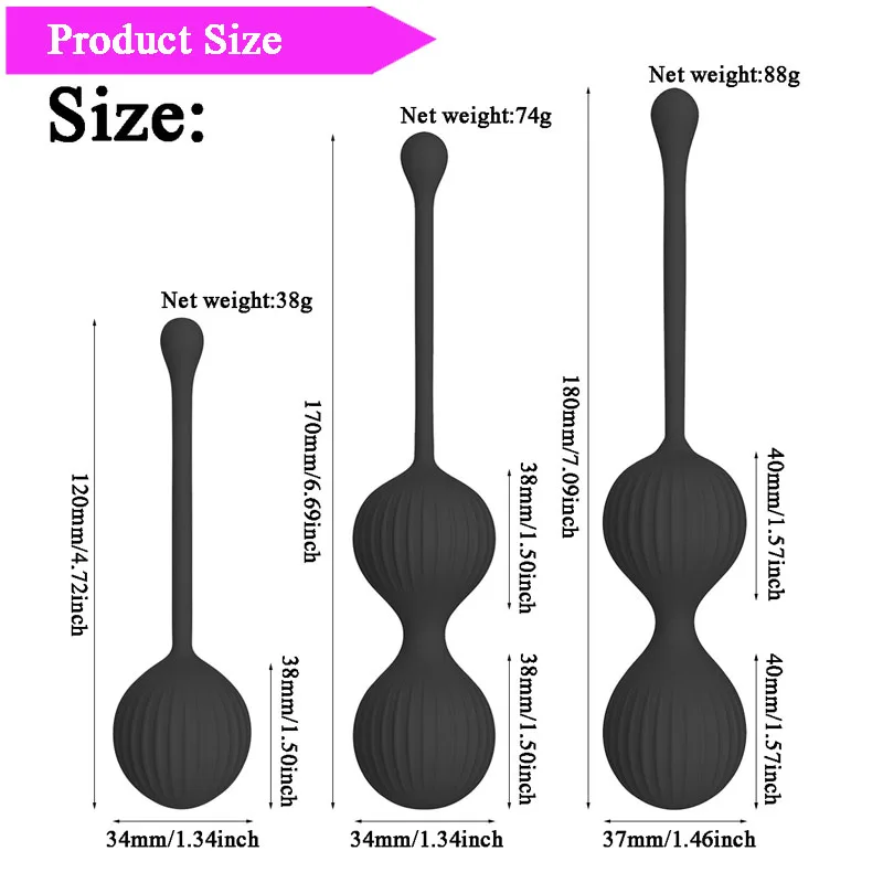 Koro Ball Sex Toy Vagina Kegel Exercise Tighten Vagina Massage Balls Love Ball For Women Sex Toy