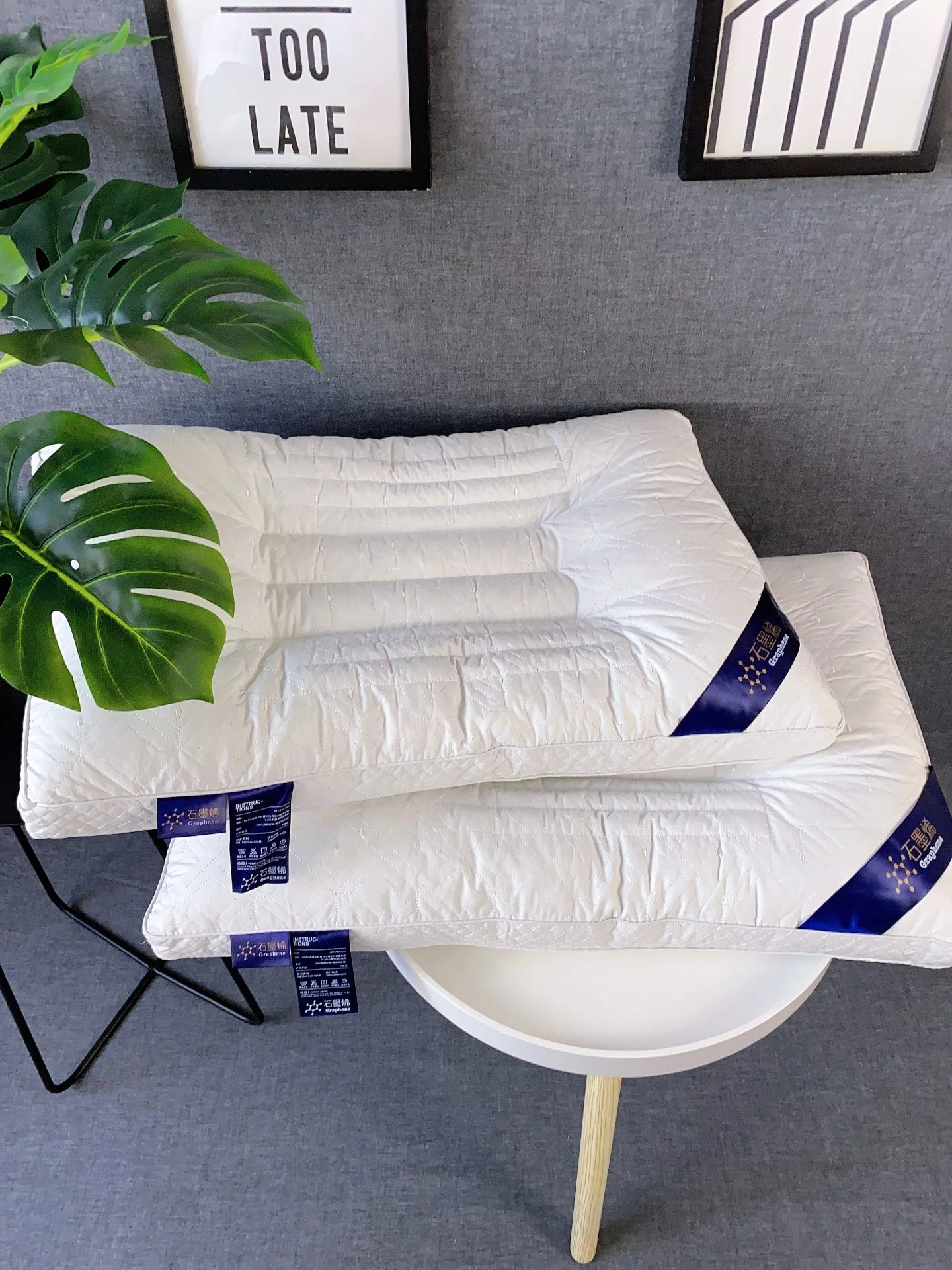 Wholesale Deluxe Dacron Cassia Seed Neck Pillow Soft Skin friendly Cotton Pillowcase Bed Pillows For Home hotel Sleeping