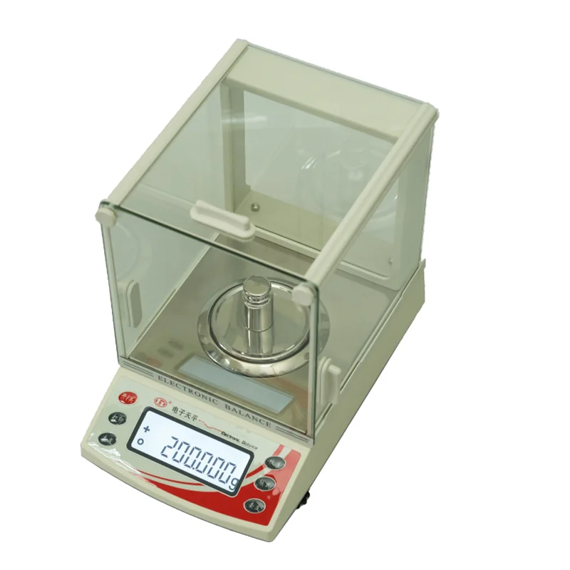 precision weighing scale 0.001g solid density balance laboratory electronic balance with electromagnetic sensor