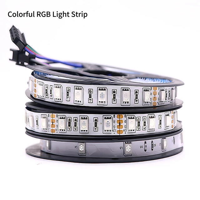 RGB Светодиодная лента SMD5050 5 м Пульт дистанционного управления USB 12 В 24 спальня ТВ подсветка компьютера окружающая Bluetooth