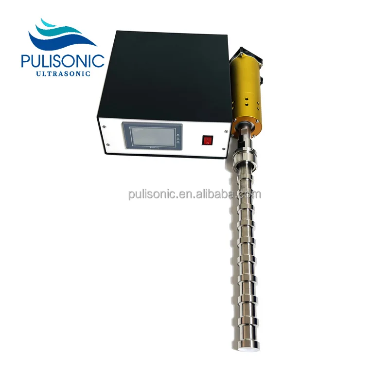 22khz 2kw High Vibration Wave Ultrasonic Homogenizer Sonicator Flowing Liquid Processor Used Made Biodiesel For Energy Chemicals