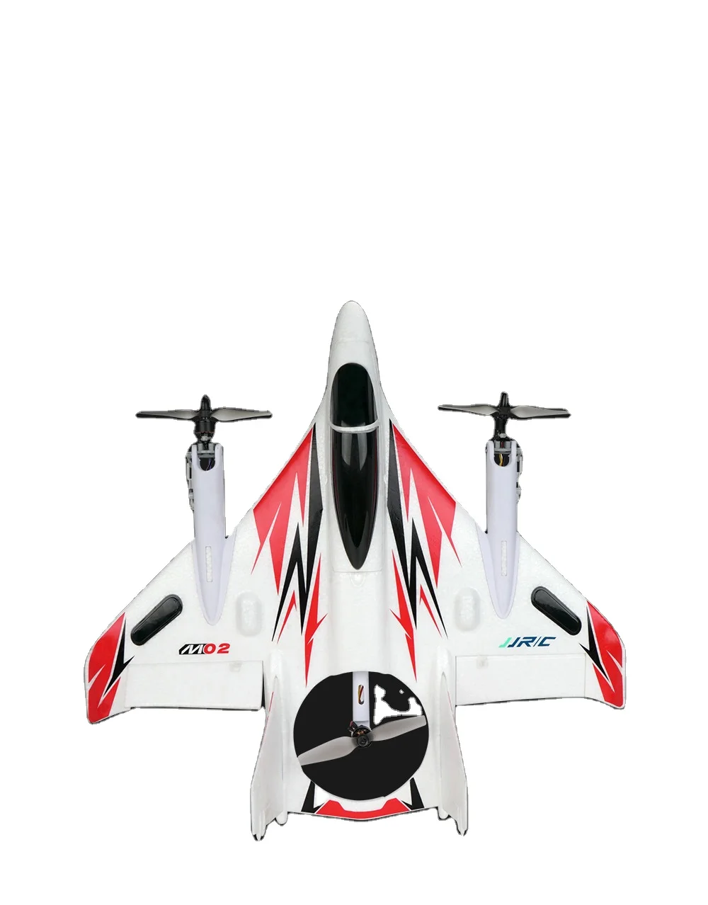 Бесщеточный радиоуправляемый самолет JJRC M02 6 каналов с несколькими роторными вертикальными полетами Дрон для взрослых 300 метров дистанционное управление
