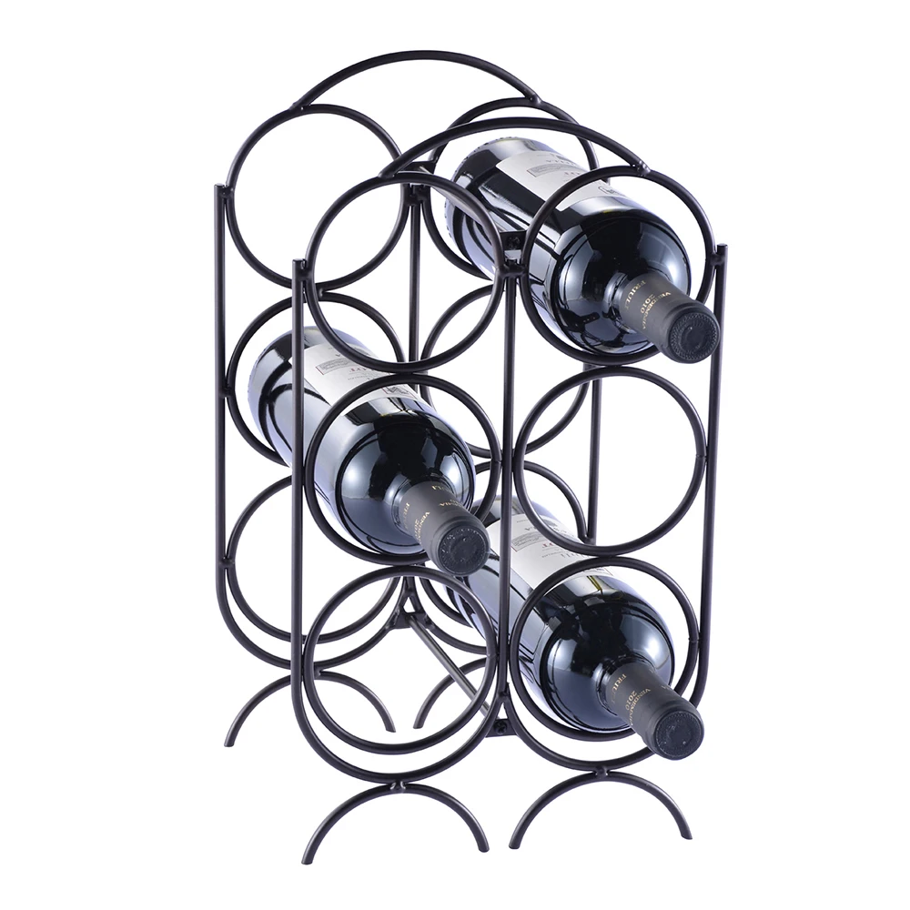 High Quality Stainless Steel Wine Bottle Rack Holder