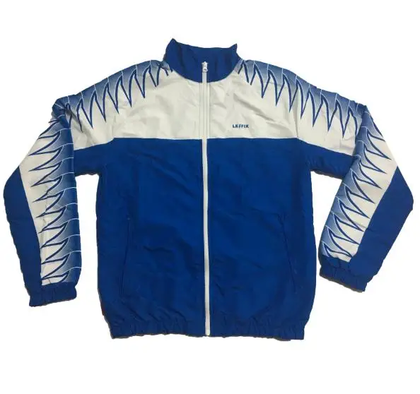 Custom Microfiber Shell Mesh Lining Jacket Tracksuit Man Jacket Tracksuit