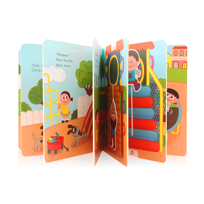 Children English Short Story Round Corner Book for Children Coloring Printing Factory