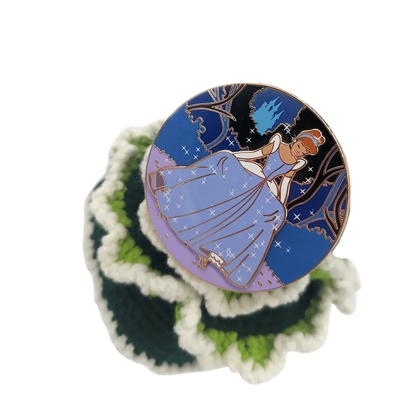 Where Can I Buy Custom Metal Hard Enamel Pin Manufacturer Cheap Spinner pin