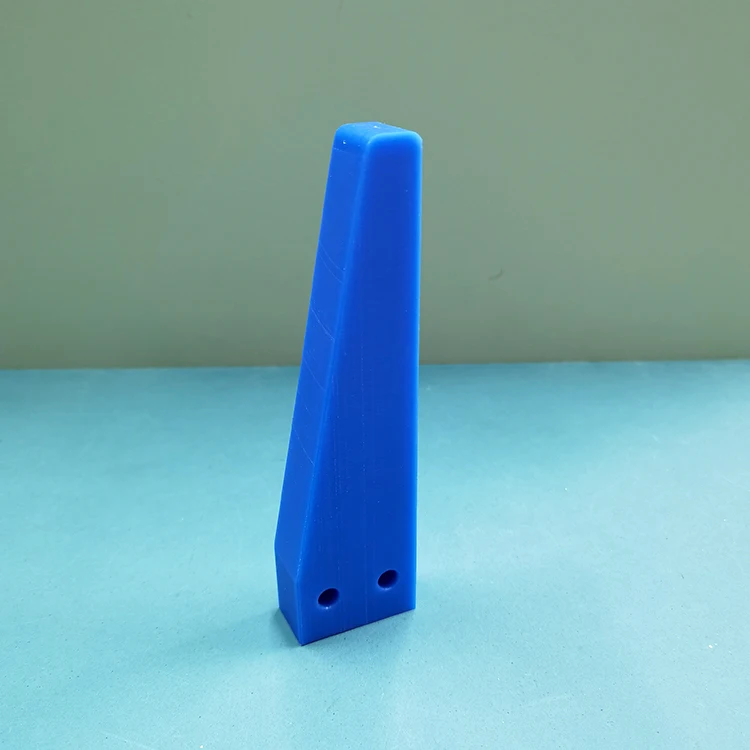 Transmission pipeline equipment blue backing plate special engineering plastics nylon sheet material