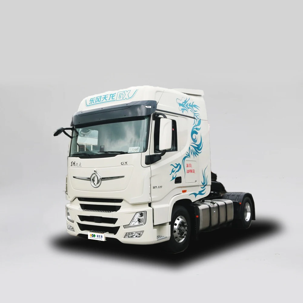 Dongfeng Tianlong Flagship GX 600HP 6*4 AMT Tractor: The Epitome of Power and Precision in Transportation