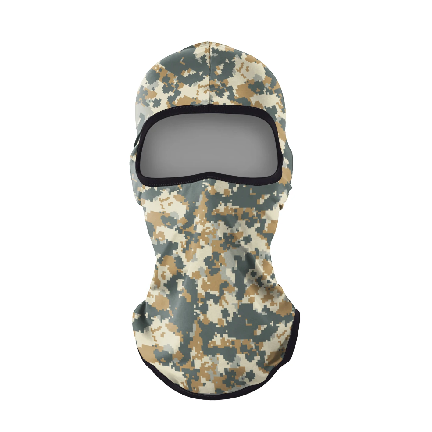 NADANBAO Tactical Camouflage Ski Balaclava Custom Full Face Hunting Cycling Helmet Liner neon balaclava three hole Ski