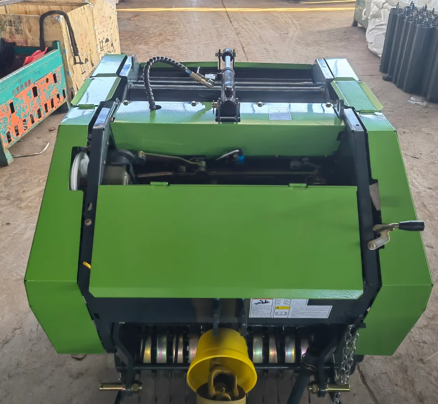 Высокое качество мини круглый пресс для сена сосновый соломенный