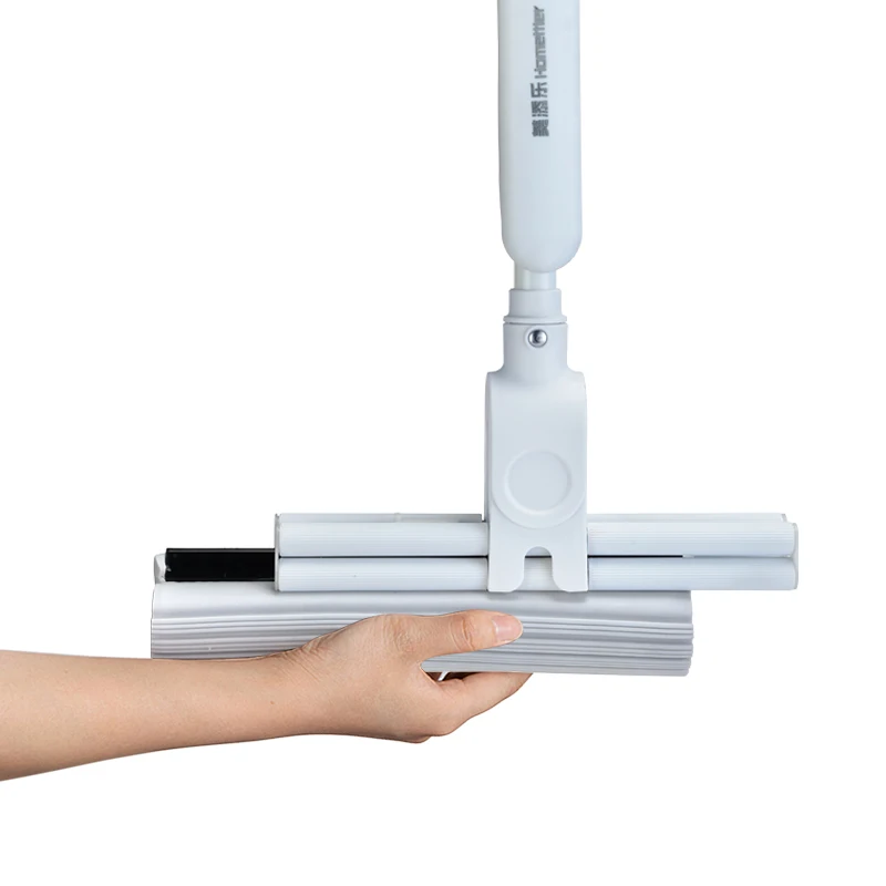 
Fashion Durable Super Absorbent Sponge Head Telescopic Handle Floor Mop for Kitchen and Bathroom Sponge Mop 