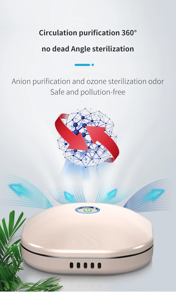 
Korea Popular Homon Patent Portable Rechargeable Ozone Sniff Deodorizing Sterilizer 