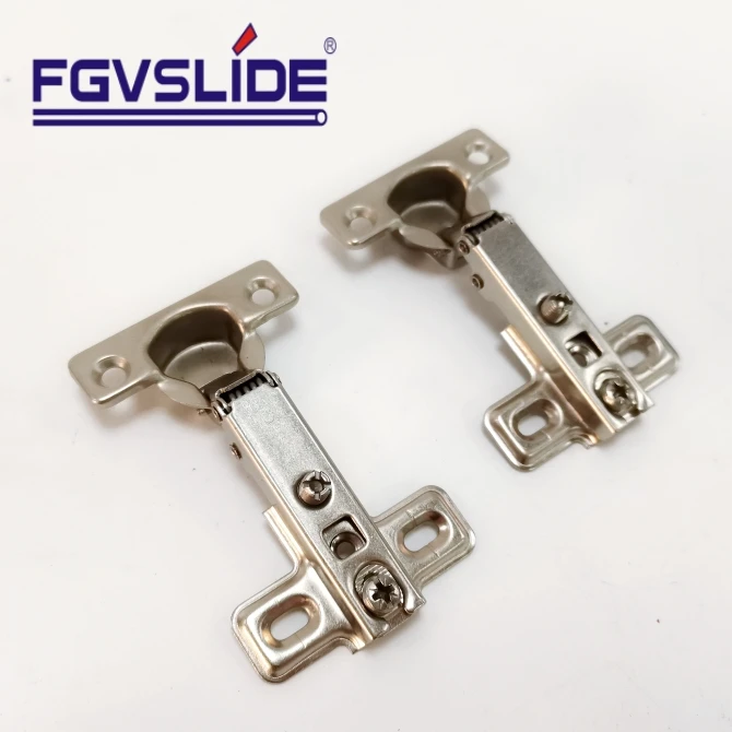Fgvslide 26mm cup slide on cold rolled steel hinge cabinet one way normal mini door cabinet furniture hinges