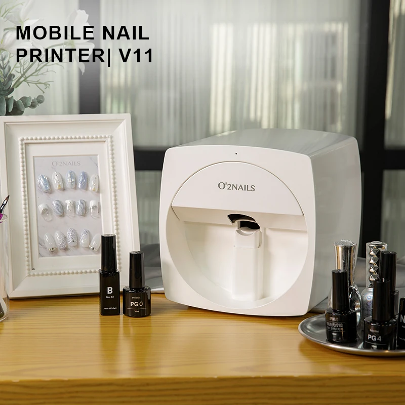 new arrival nail art 3D Intelligent Printing Nail Art Machine Painting Machine