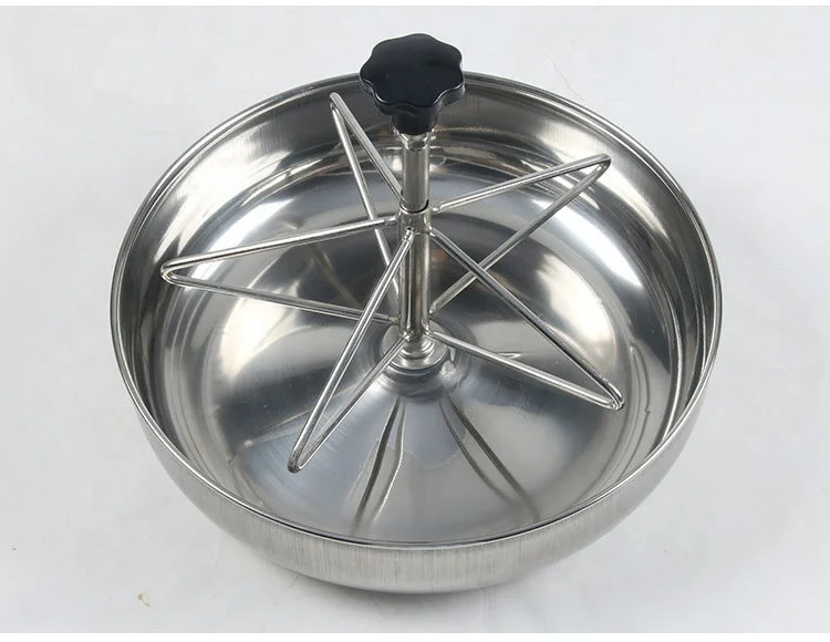 Небольшой Кормушка Для поросят с 4 ячейками кормушка для свиней из нержавеющей