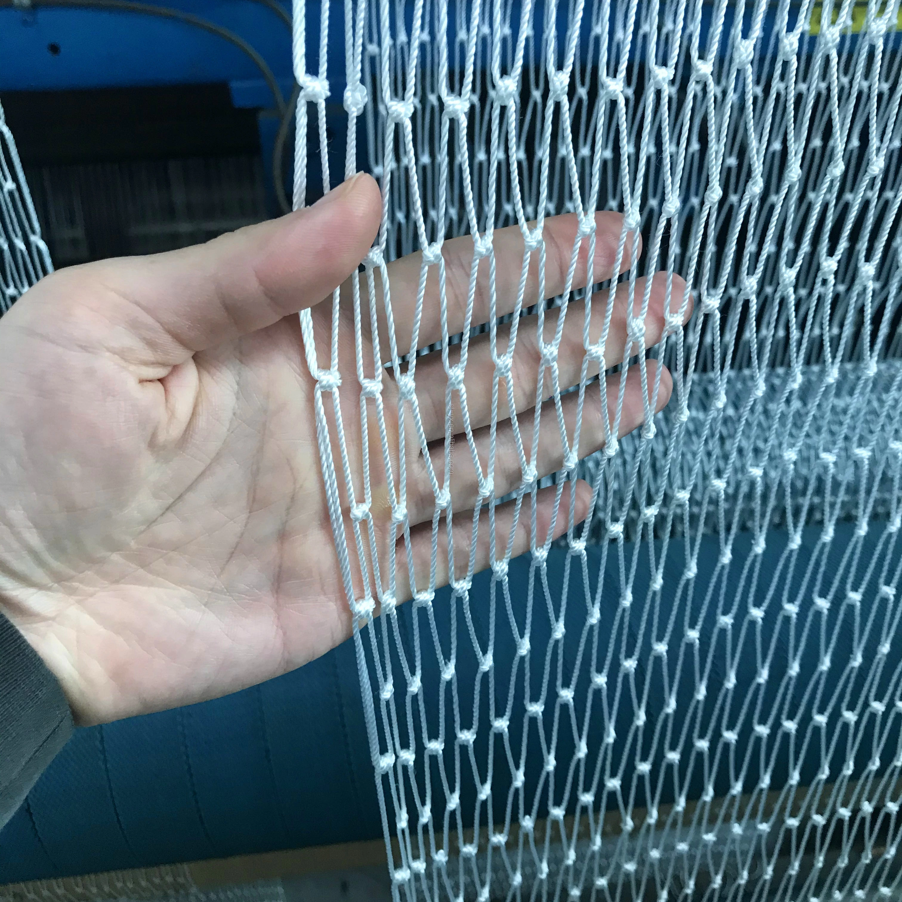 nylon/polyester multifilament trawl fishing net mesh factory