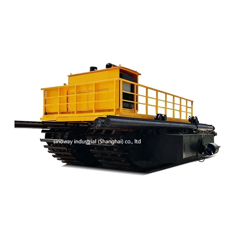 Amphibious drill buggy Swamp Marsh buggy for soft terrain