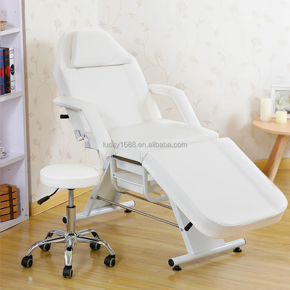 Popular manufacturer adjustable facial spa massage table eyelash bed beauty salon