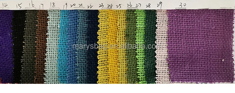 jute documents bag with cotton binding and handle