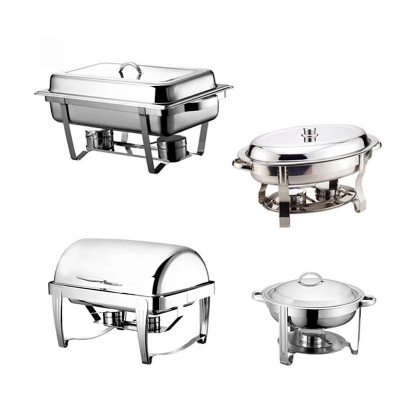Food chafing dishes 9L stainless steel chafer chaffing buffet electric restaurant buffet equipment warmer for catering