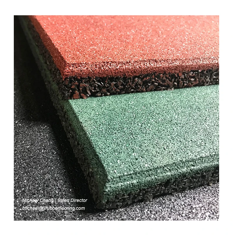 Playground patio outdoor rubber tile