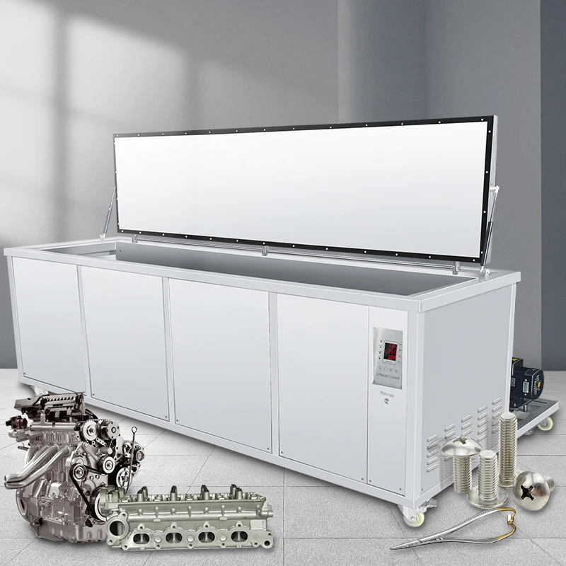 Favorable degassing heater timer multi-frequency industrial ultrasonic cleaning machine for heavy oil hardware mold