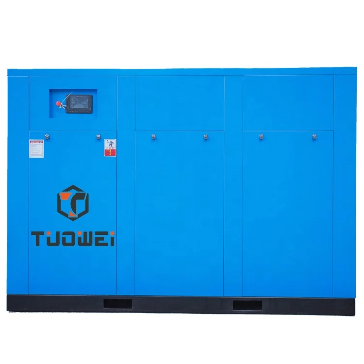 Китай Смазка маслом с прямым приводом промышленного электродвигателя винтового типа воздушные компрессоры производство