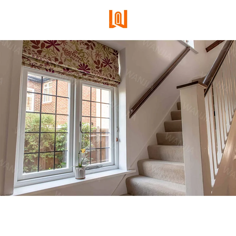 Latest design usa pvc window interior wholesale customized double glazing french windows pvc casement window