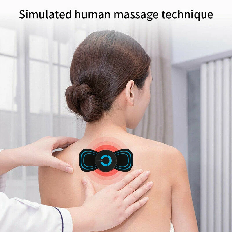 2023 Cheap Price Mini Electric Neck Shoulder Back Vibration Massager Cervical Massage