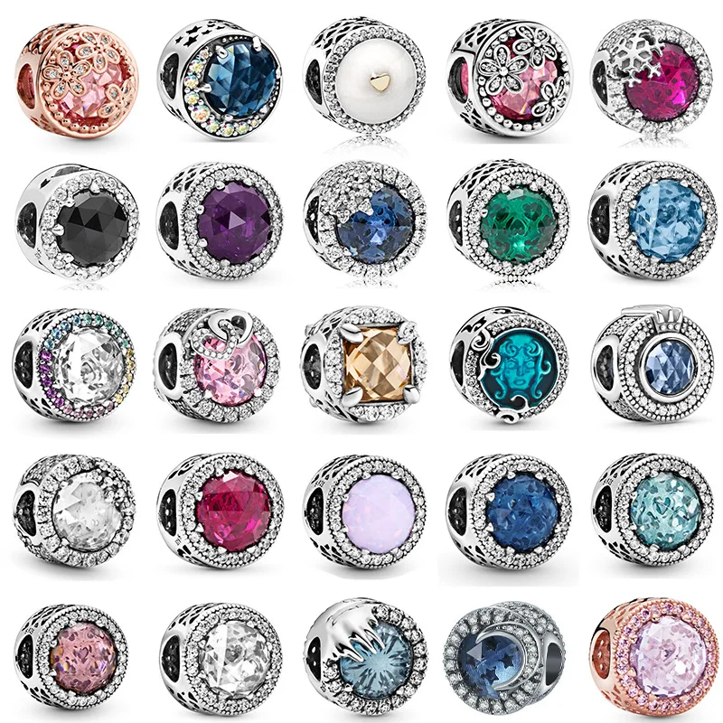 European DIY Sister Heart Charm Bead 925 Sterling Silver pandoraer Charms Jewelry Making charms pandor 925 pack al por mayor