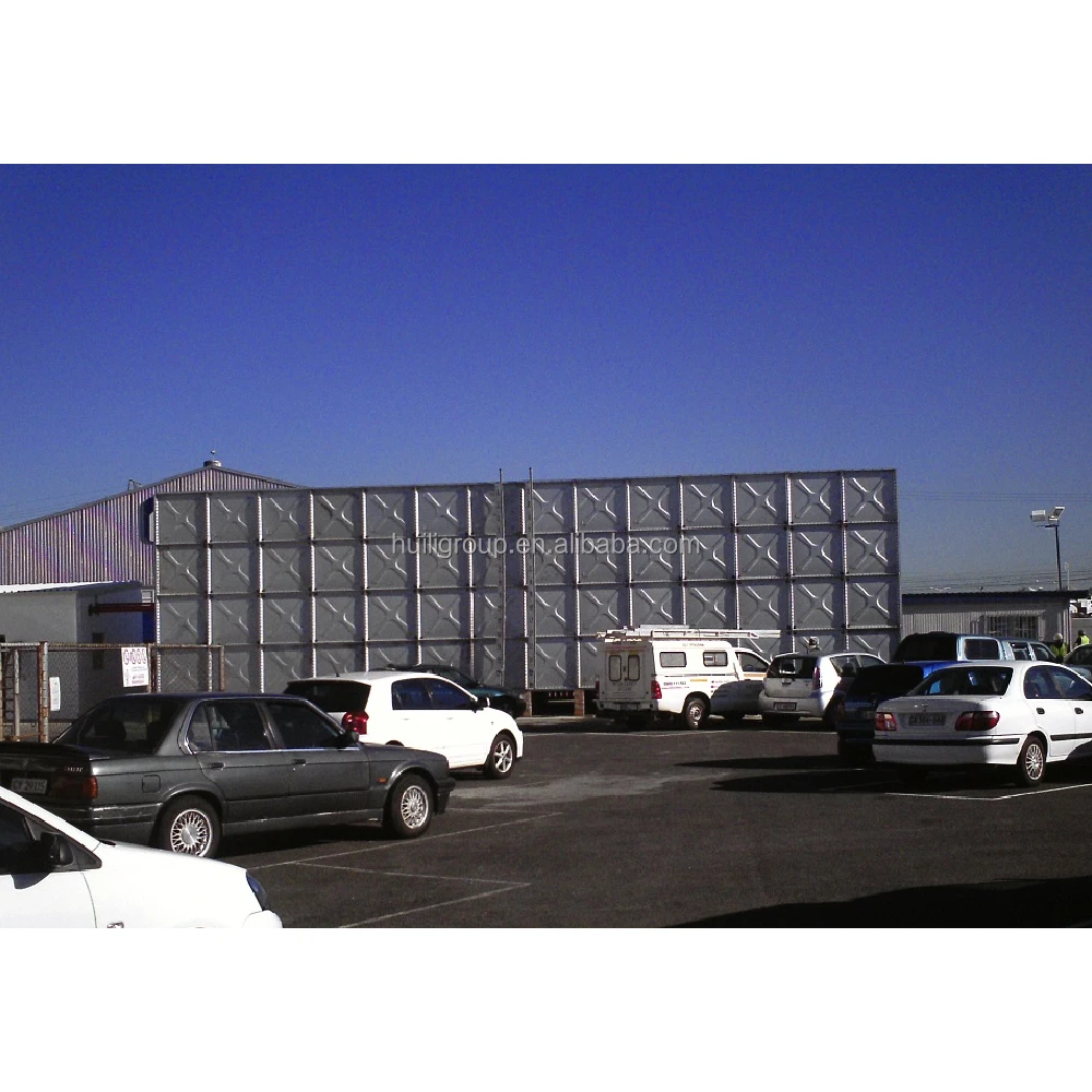 Sectional Square Bolted Stainless Steel Water Storage Tank SS 304 316 50000 Gallon Litre Liter Cubic Pressed Water Tank