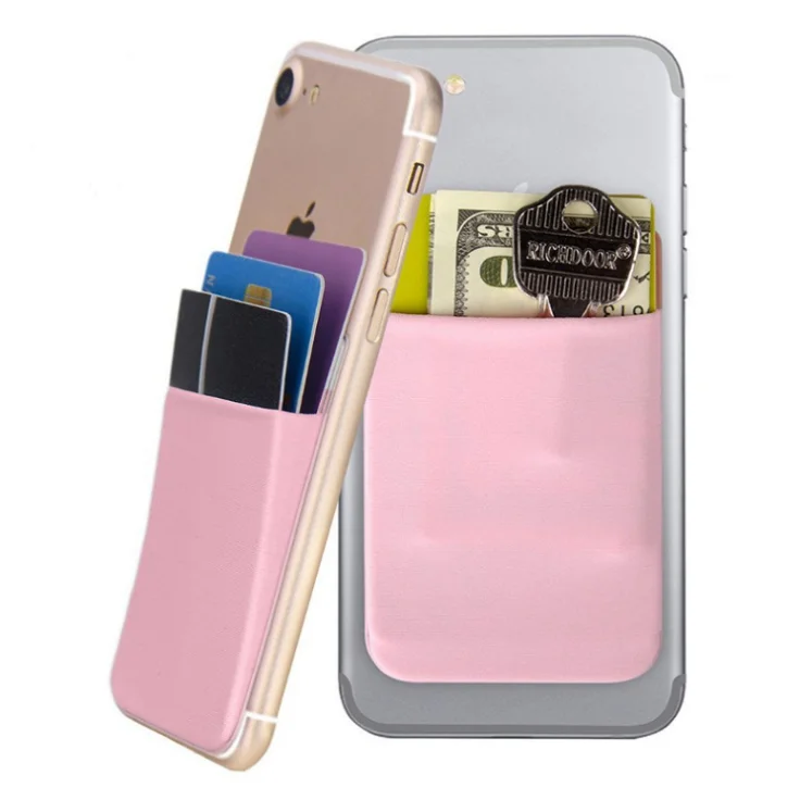TENCHEN Custom PU Leather Universal Phone Case with Card Holders