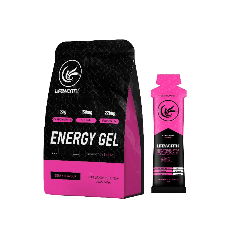 Lifeworth original sports nutrition energy gel energy gel pouch