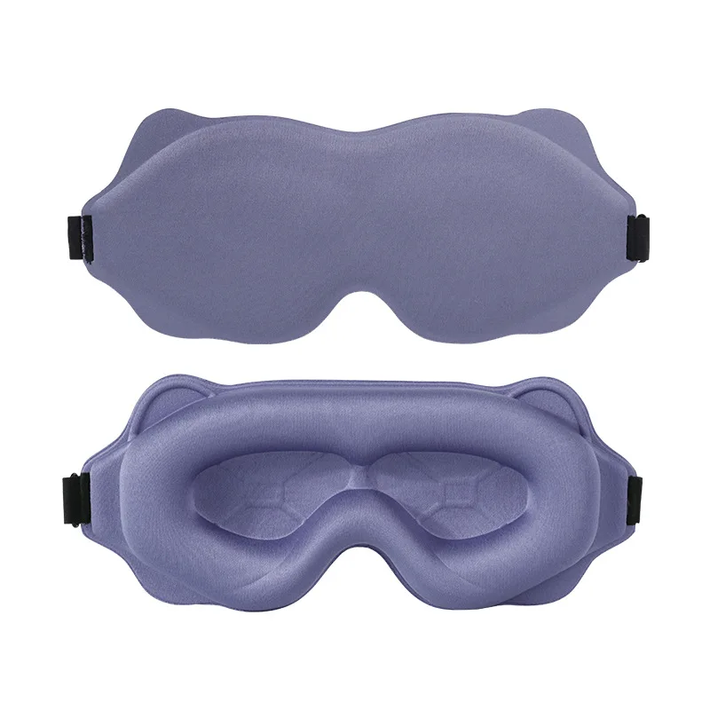 Customized 3D Memory Foam Sleeping Eye Mask Blindfold Sleep Eye Cover Light Weighted