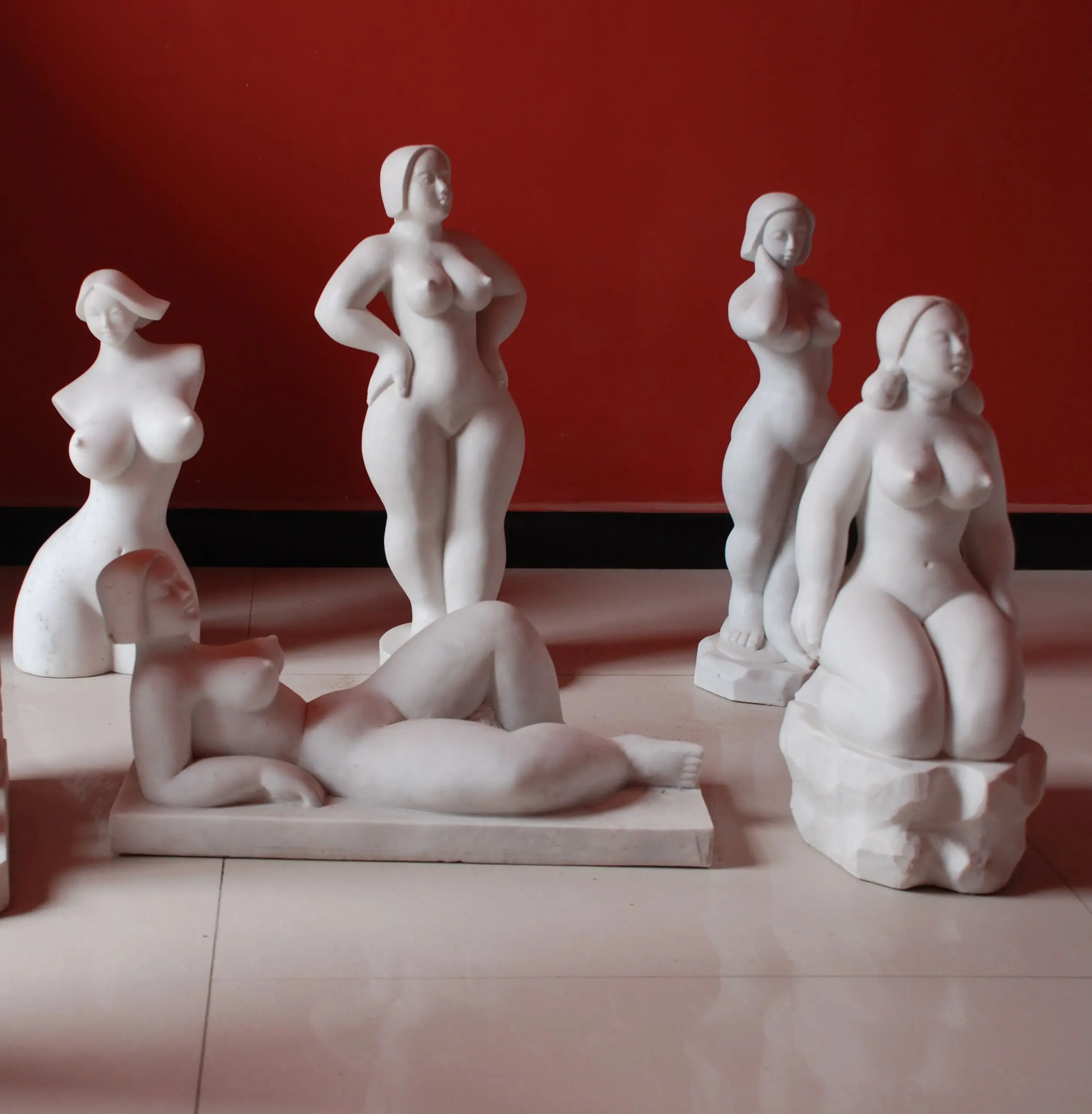 garden decoration marble statue abstract art nude marble statue marble figure sculpture