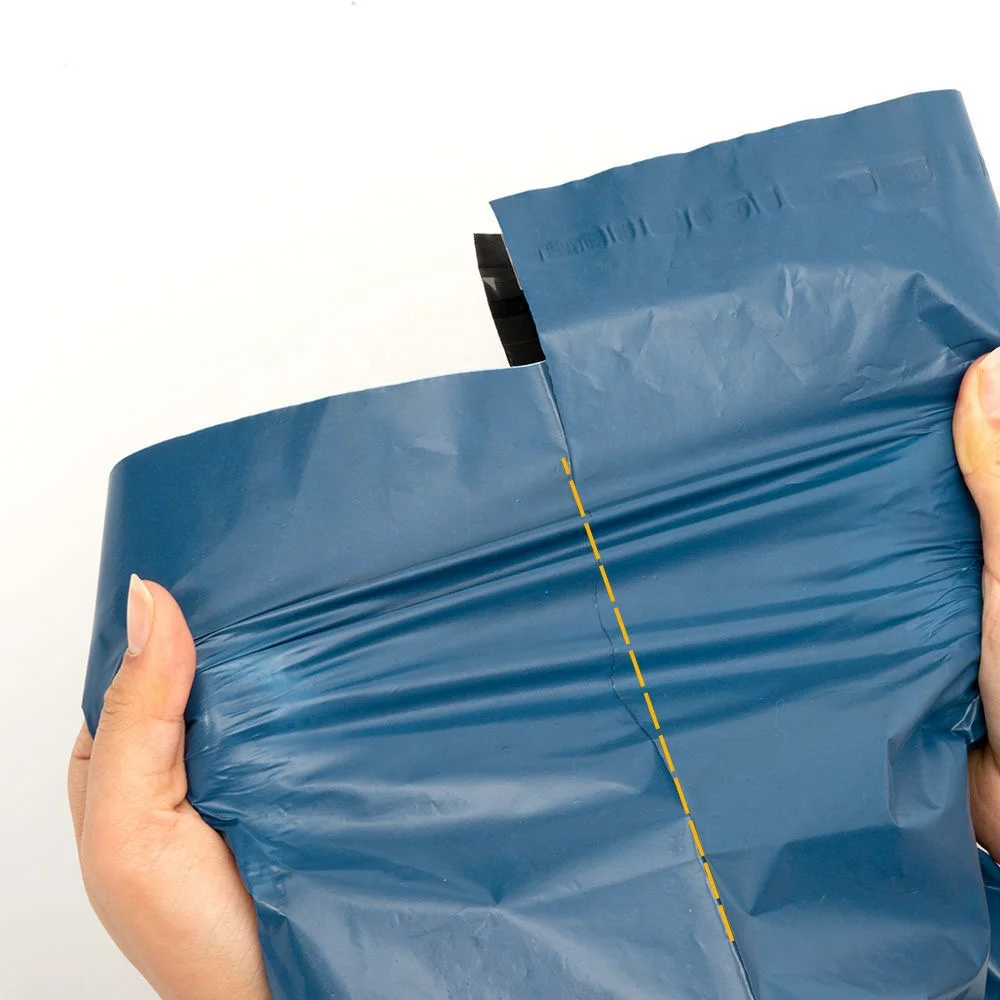 shipping poly mailer 60cm chips plastic turquoise mailing bag combustable mail bags blue