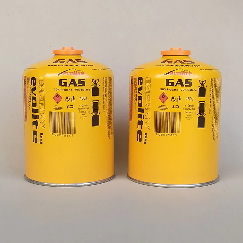 China 230g Disposable Screw Valve Filling Butane /lpg Gas Cartridge For Camping