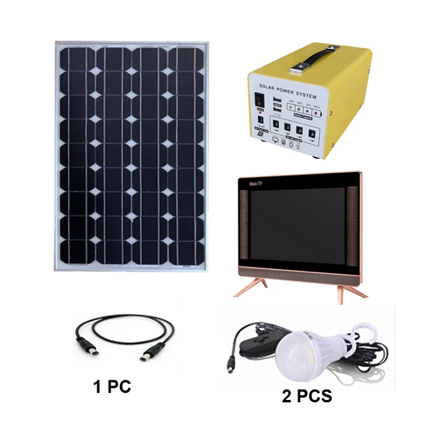Index Kit DC 12V solar energy system portable solar generator kit for home