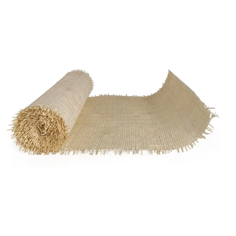 Самый дешевый ротанговый рулон лямок светлый тростник квадратный рулона ручного плетения естественное радио плетение