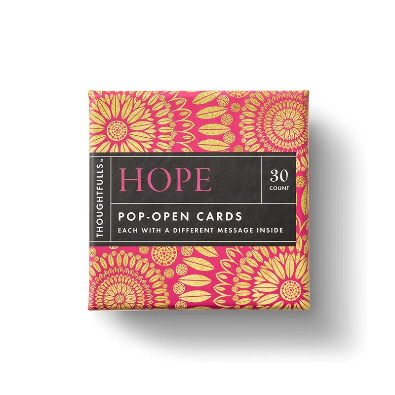Pop Open Cards, BELIEVE, BE HAPPY, SMILE, THANK YOU, SHINE, HAPPY DAY- Inspirational gift card