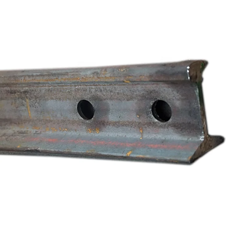 Forest region & coal mines use railway 9kg steel rail track